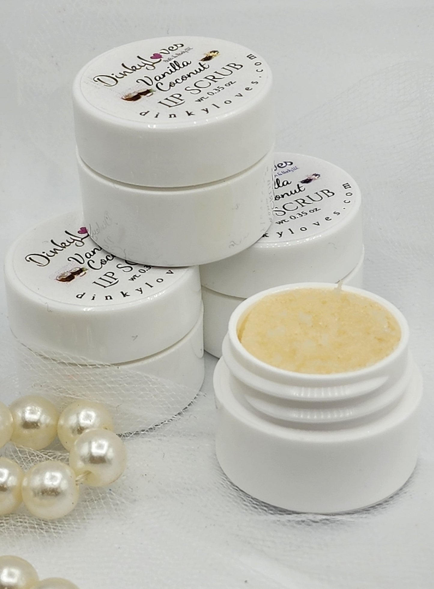 VANILLA COCONUT LIP SCRUB / Lip Scrub / Lip Love / Scrubs for Lips
