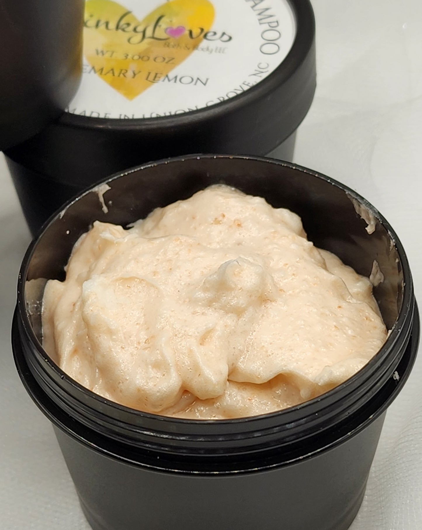 SALTY SCALP SCRUB Shampoo / Fragrance or Essential Oil Options / Scalp Scrubby Shampoo / Himalayan Pink Sea Salt / Detox Scalp / Volumize