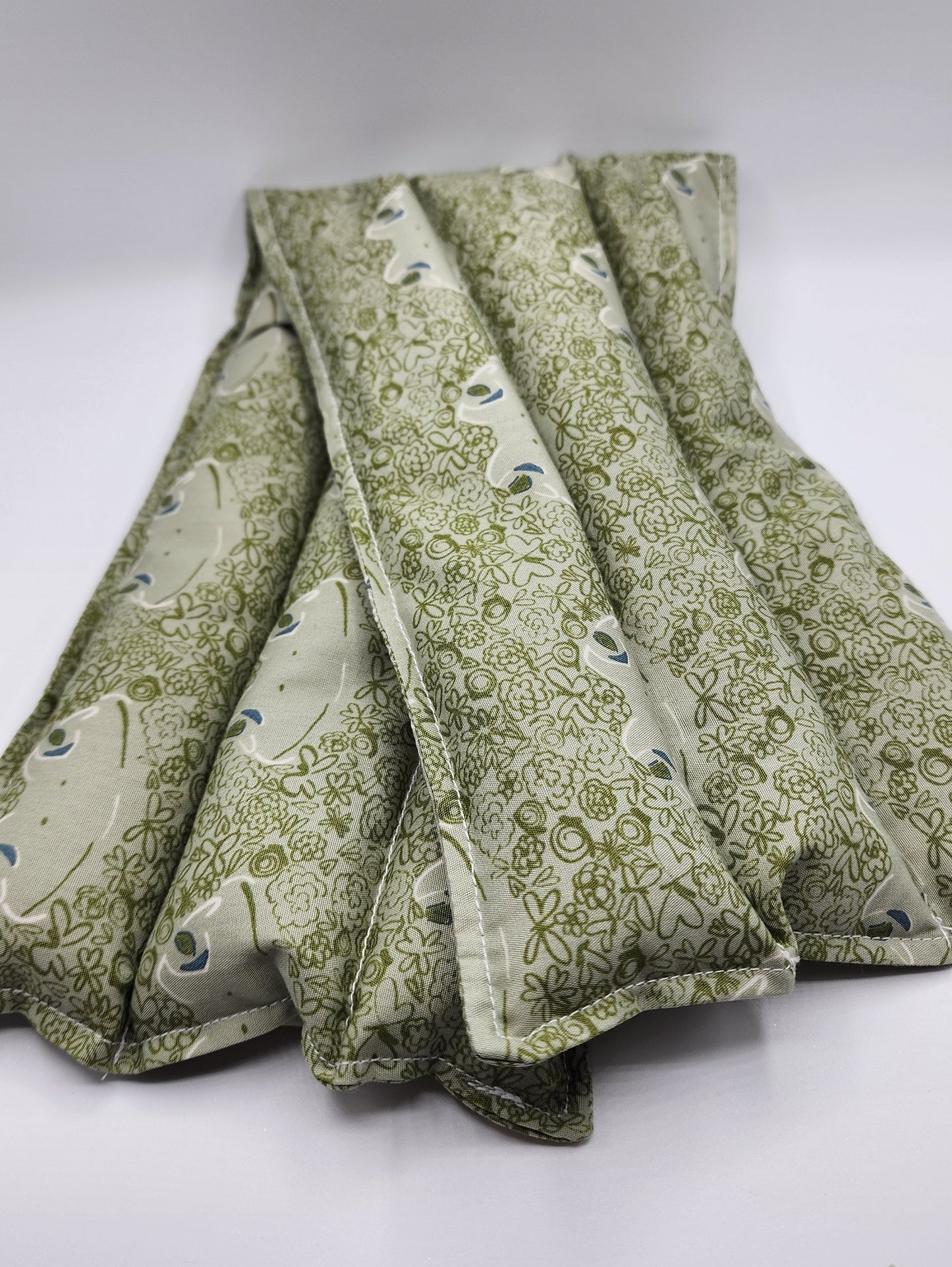 Happy Frogs Neck Flaxseed Peppermint Pillow Aromatherapy Cold Pack / Hot Pack