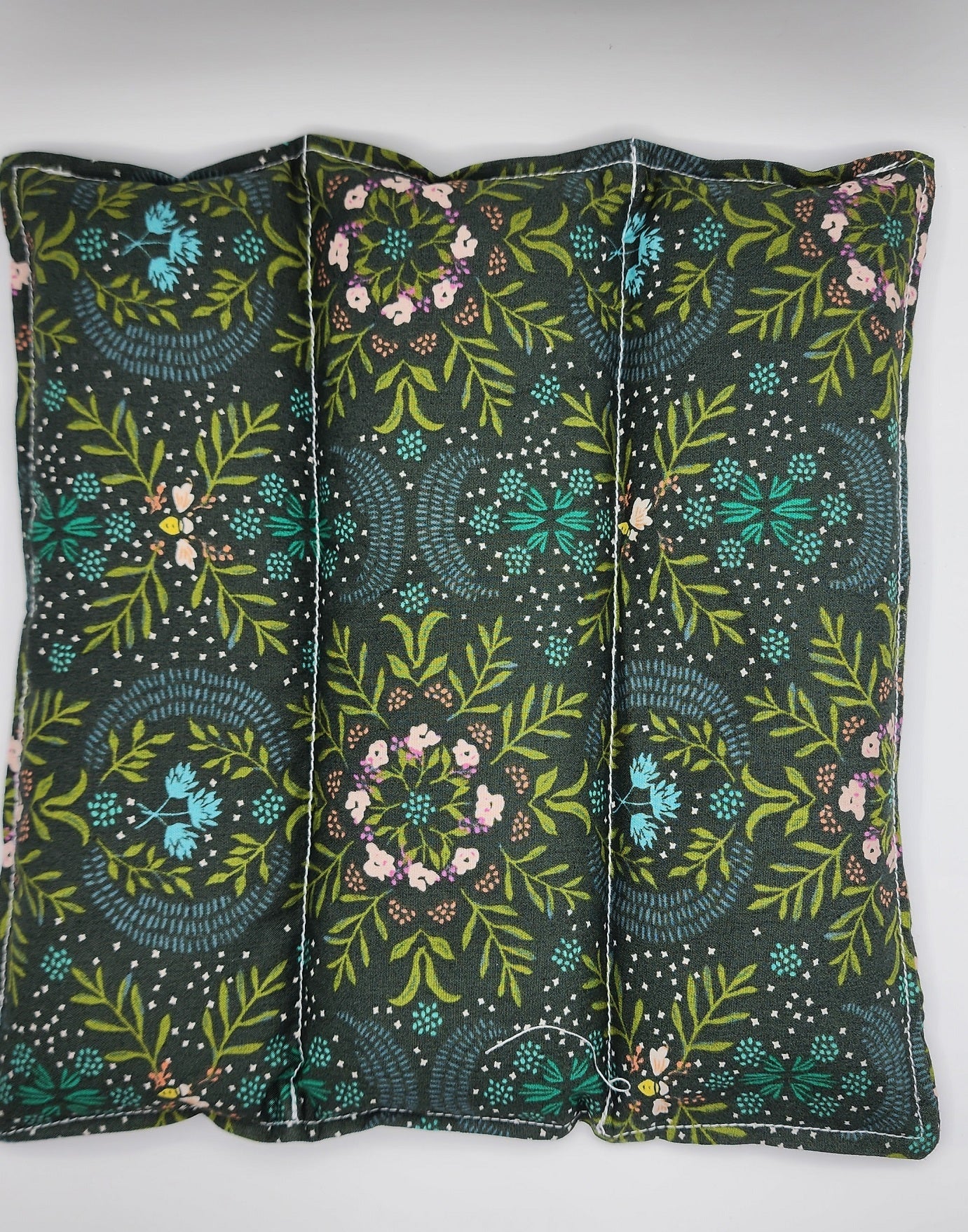 Floral Night Back & Belly Flaxseed Peppermint Pillow Aromatherapy Cold Pack / Hot Pack