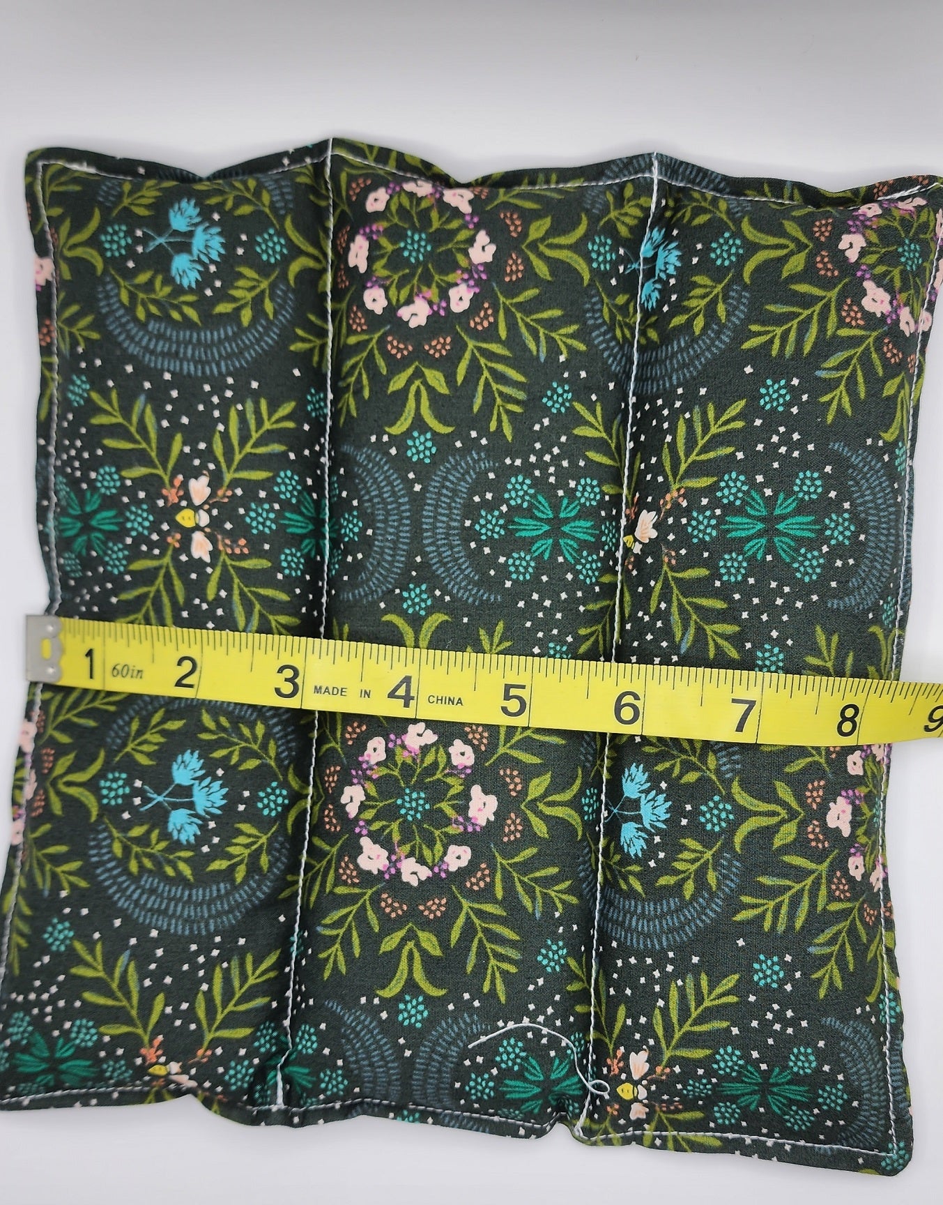 Floral Night Back & Belly Flaxseed Peppermint Pillow Aromatherapy Cold Pack / Hot Pack