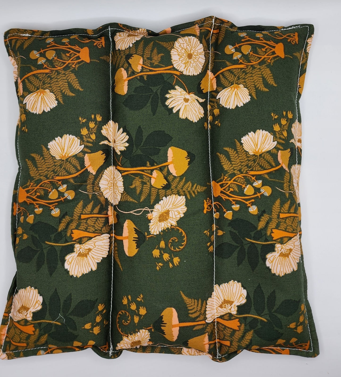 Twilight Mushrooms Back & Belly Flaxseed Peppermint Pillow Aromatherapy Hot Pack / Cold Pack