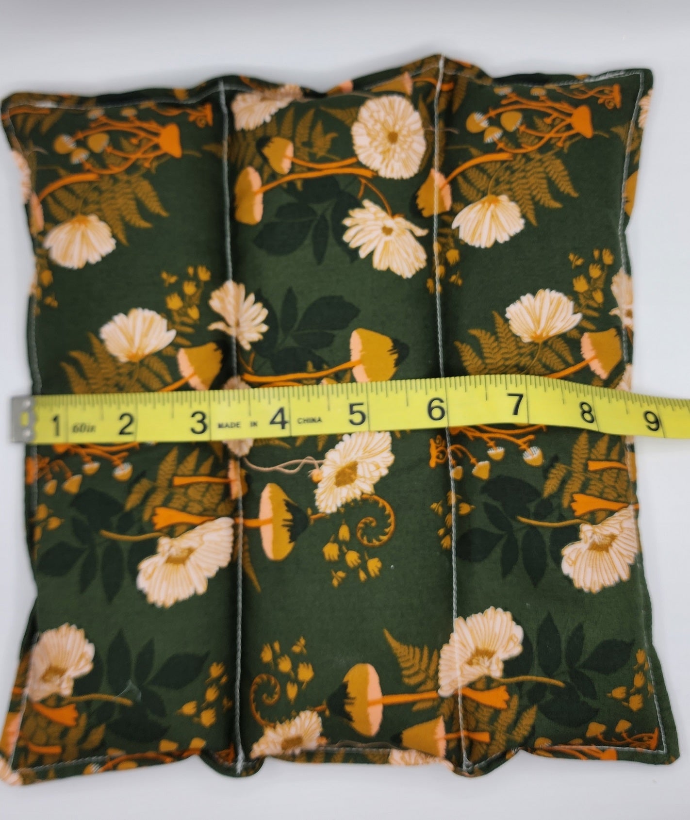 Twilight Mushrooms Back & Belly Flaxseed Peppermint Pillow Aromatherapy Hot Pack / Cold Pack