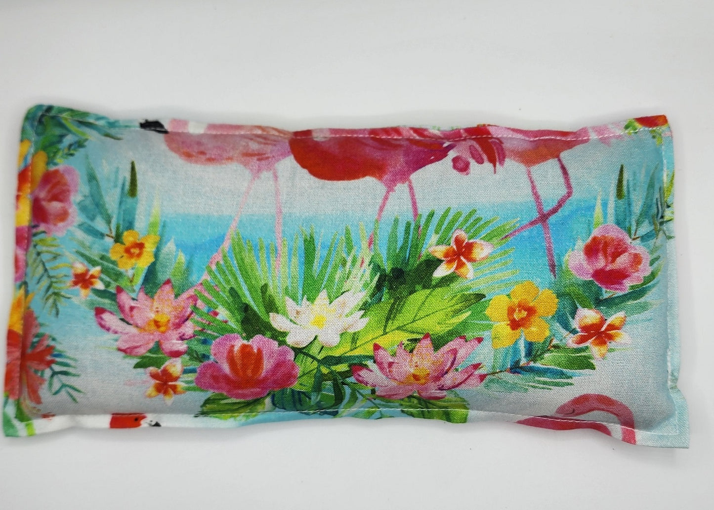 Tropical Oasis Flaxseed Aromatherapy PEPPERMINT Eye / Forehead Pillow / Headache Helper / Cold Pack/ Hot Pad