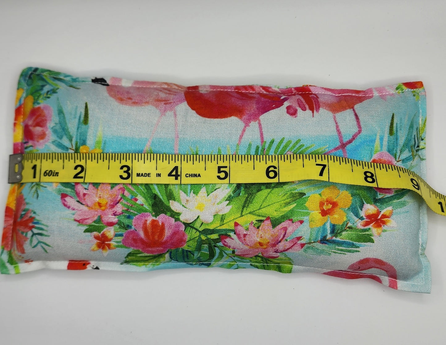 Tropical Oasis Flaxseed Aromatherapy PEPPERMINT Eye / Forehead Pillow / Headache Helper / Cold Pack/ Hot Pad
