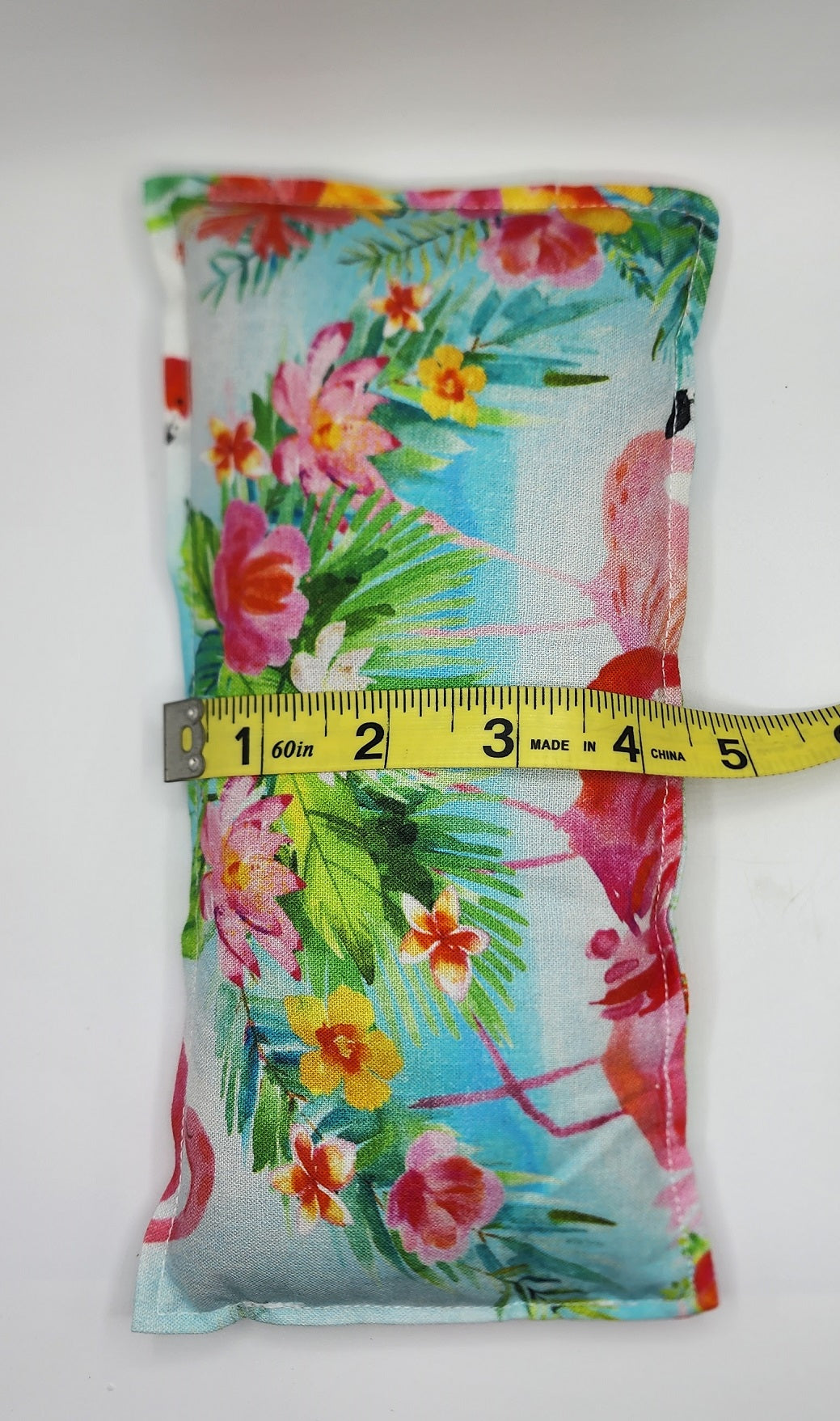 Tropical Oasis Flaxseed Aromatherapy PEPPERMINT Eye / Forehead Pillow / Headache Helper / Cold Pack/ Hot Pad