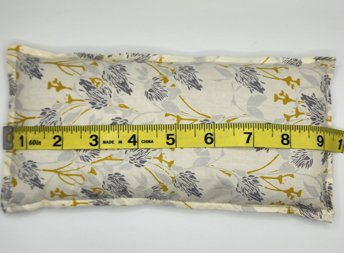 Floral Essence Flaxseed Aromatherapy PEPPERMINT Eye / Forehead Pillow / Headache Helper / Cold Pack/ Hot Pad
