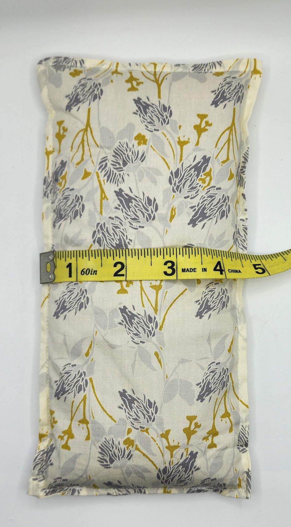 Floral Essence Flaxseed Aromatherapy PEPPERMINT Eye / Forehead Pillow / Headache Helper / Cold Pack/ Hot Pad