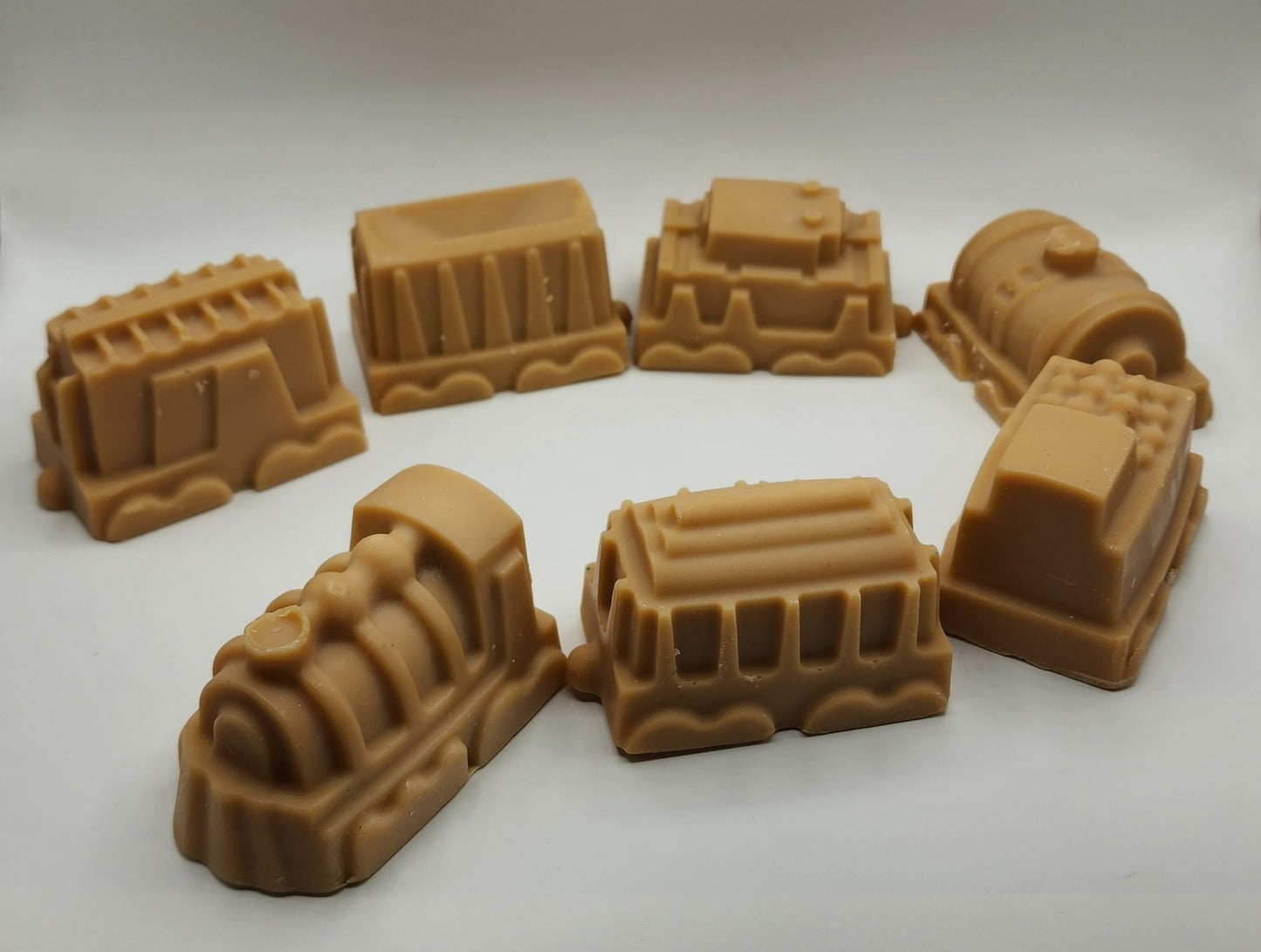GOLDEN TRAIN / Kid's Bar Soap / Soaps for Children / Bar Soap / Gift Soap / Gift Idea / Handmade Soap / Cold Process Soap
