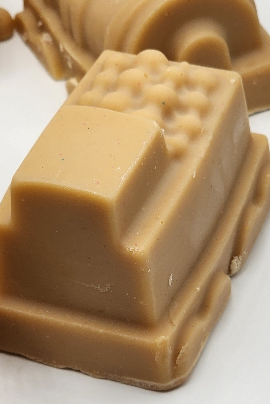 GOLDEN TRAIN / Kid's Bar Soap / Soaps for Children / Bar Soap / Gift Soap / Gift Idea / Handmade Soap / Cold Process Soap