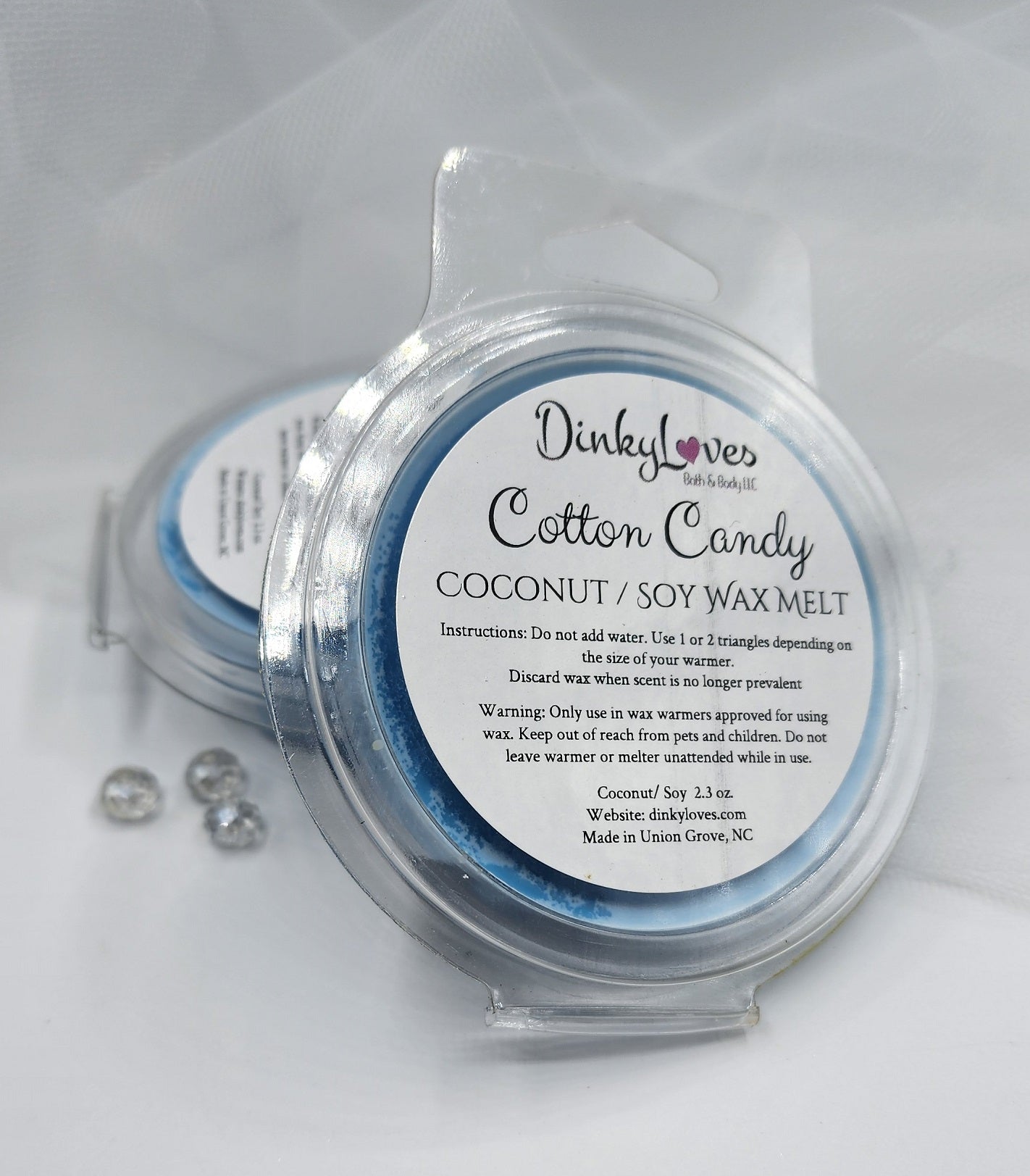 COTTON CANDY SOY WAX MELT / WAX MELTS / WAX TARTS / WAX MELTS FOR WARMERS