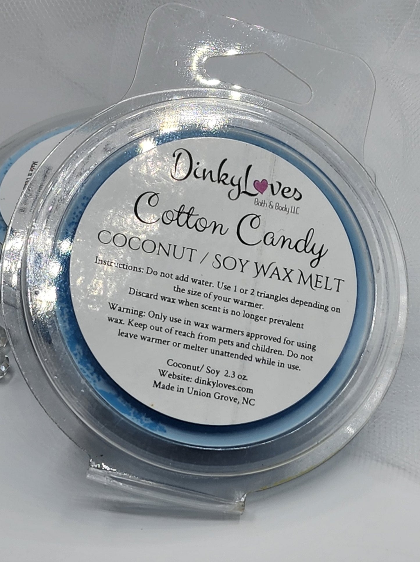 COTTON CANDY SOY WAX MELT / WAX MELTS / WAX TARTS / WAX MELTS FOR WARMERS