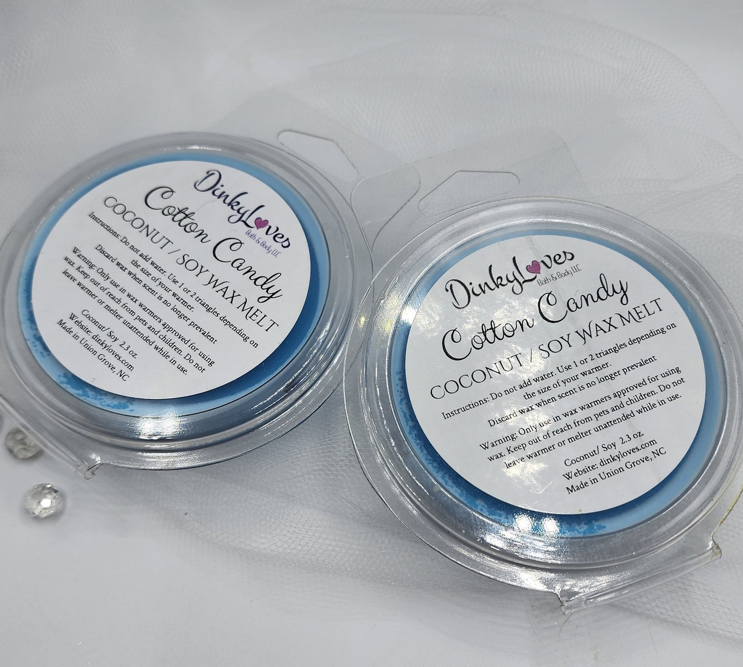 COTTON CANDY SOY WAX MELT / WAX MELTS / WAX TARTS / WAX MELTS FOR WARMERS