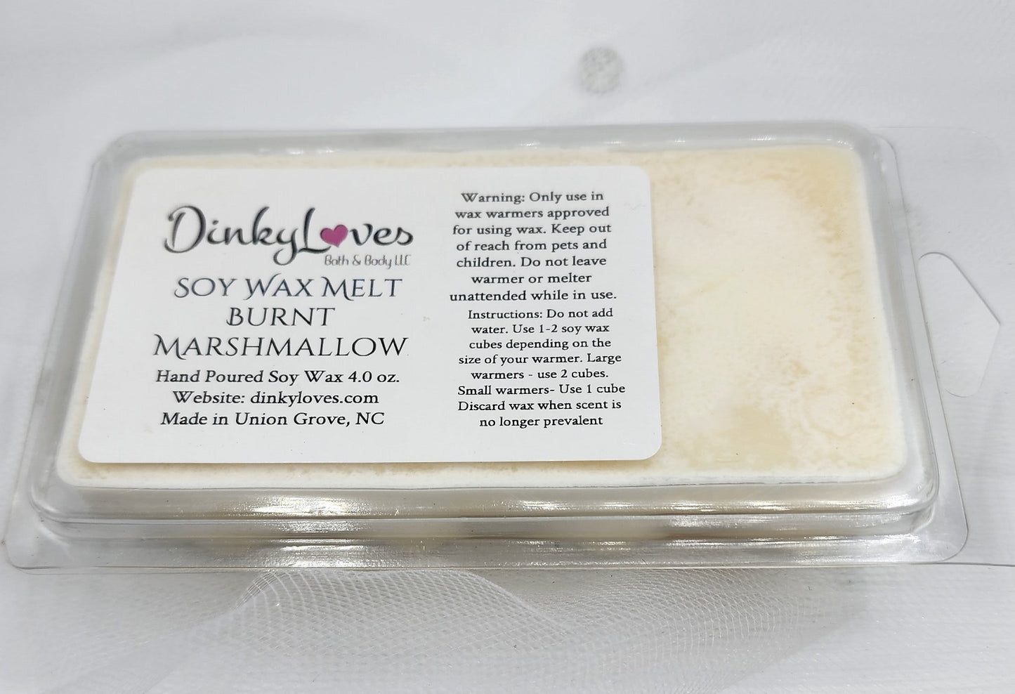 BURNT MARSHMALLOW SOY WAX MELT / WAX MELTS / WAX TARTS / WAX MELTS FOR WARMERS