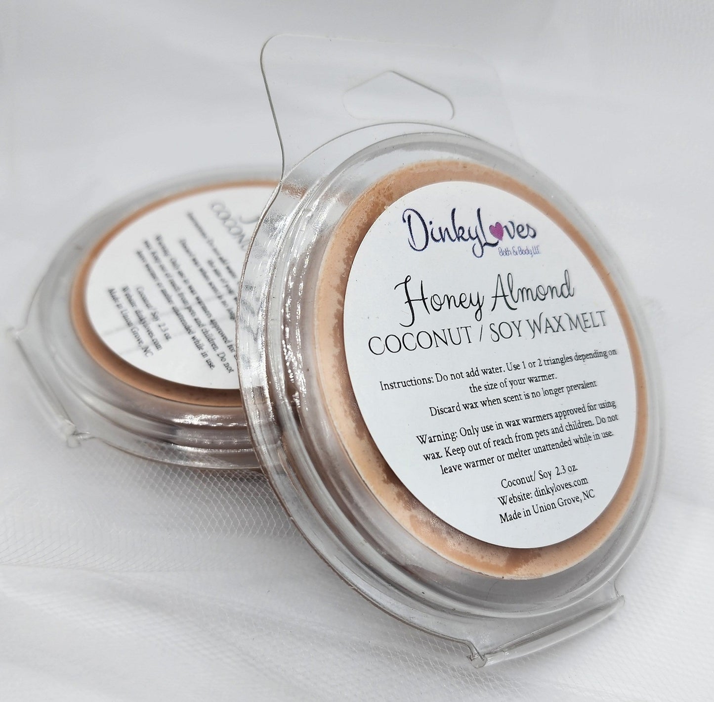 HONEY ALMOND COCONUT SOY WAX MELT / WAX MELTS / WAX TARTS / WAX MELTS FOR WARMERS