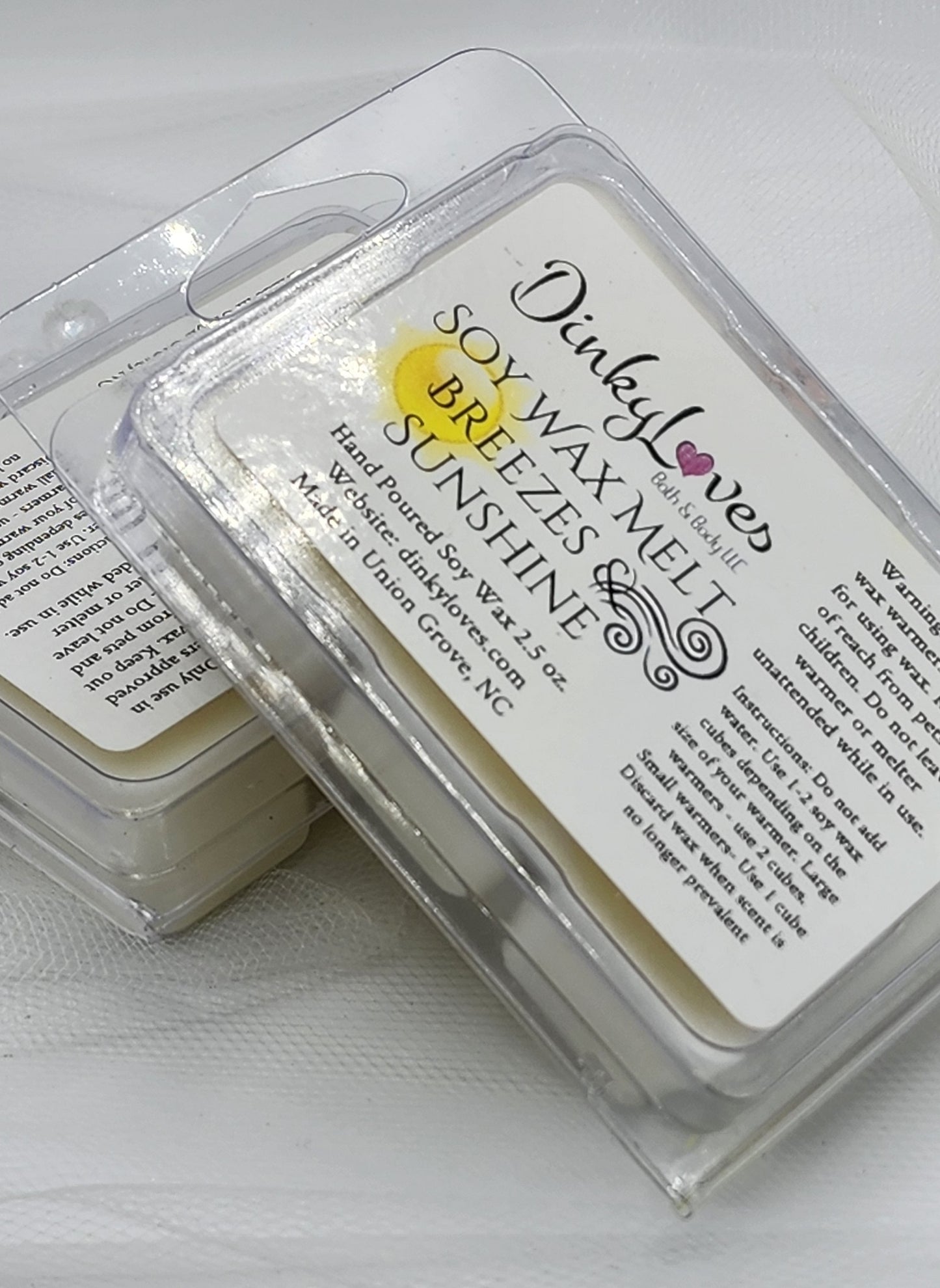 BREEZES AND SUNSHINE SOY WAX MELT / WAX MELTS / WAX TARTS / WAX MELTS FOR WARMERS