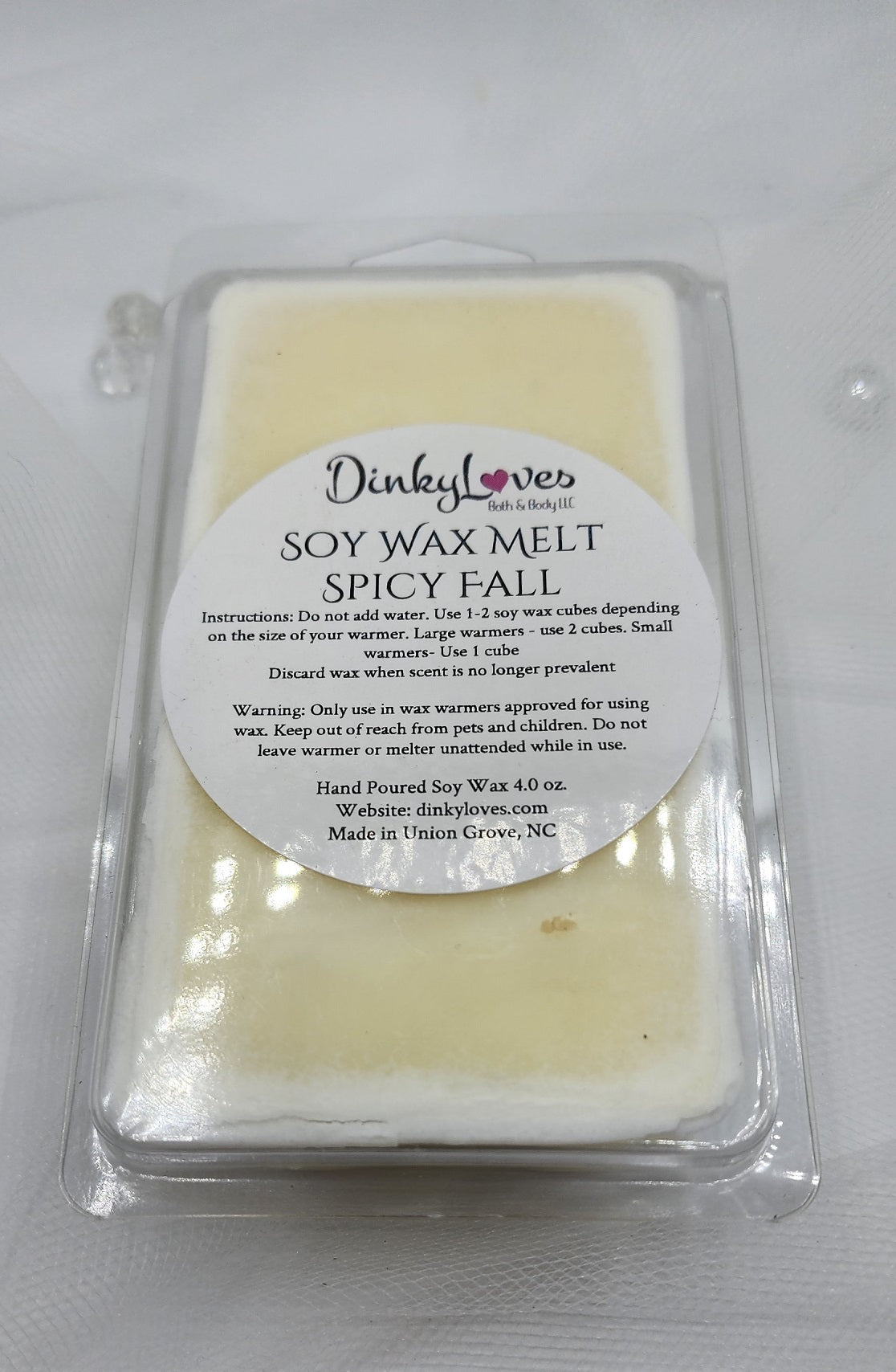 SPICY FALL SOY WAX MELT / WAX MELTS / WAX TARTS / WAX MELTS FOR WARMERS