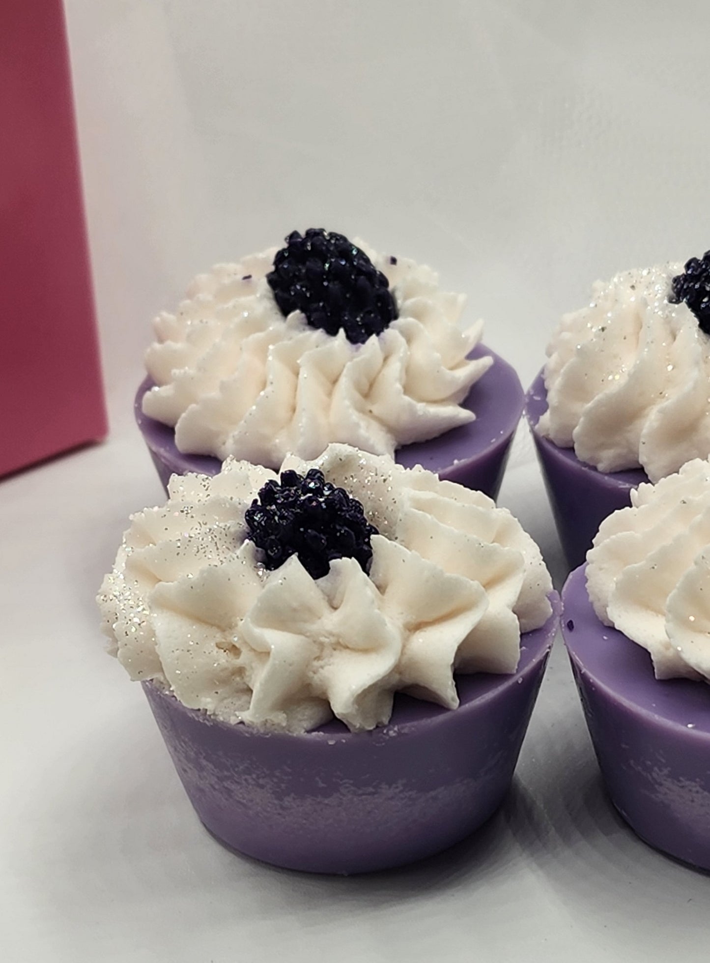 BLACKBERRY JAM COCONUT SOY WAX MELT / WAX CUPCAKES / FAKE FOOD / WAX TARTS / WAX MELTS FOR WARMERS