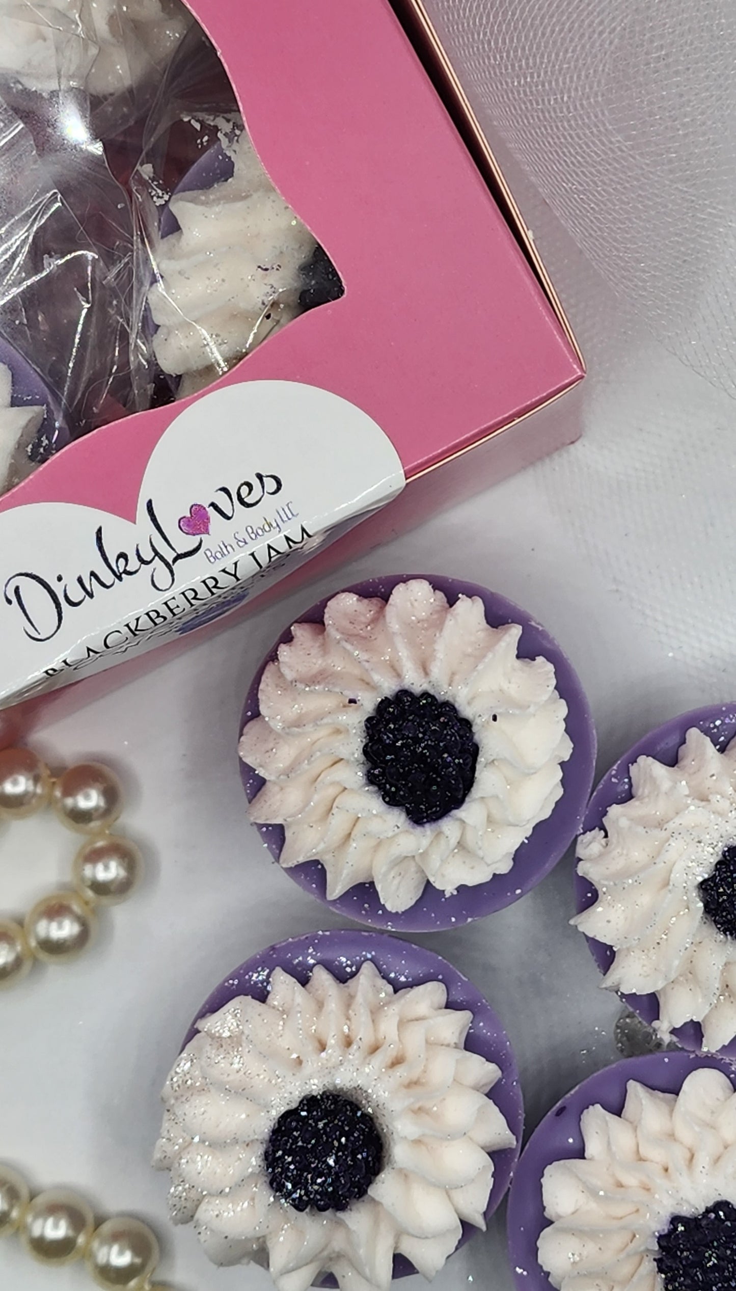 BLACKBERRY JAM COCONUT SOY WAX MELT / WAX CUPCAKES / FAKE FOOD / WAX TARTS / WAX MELTS FOR WARMERS