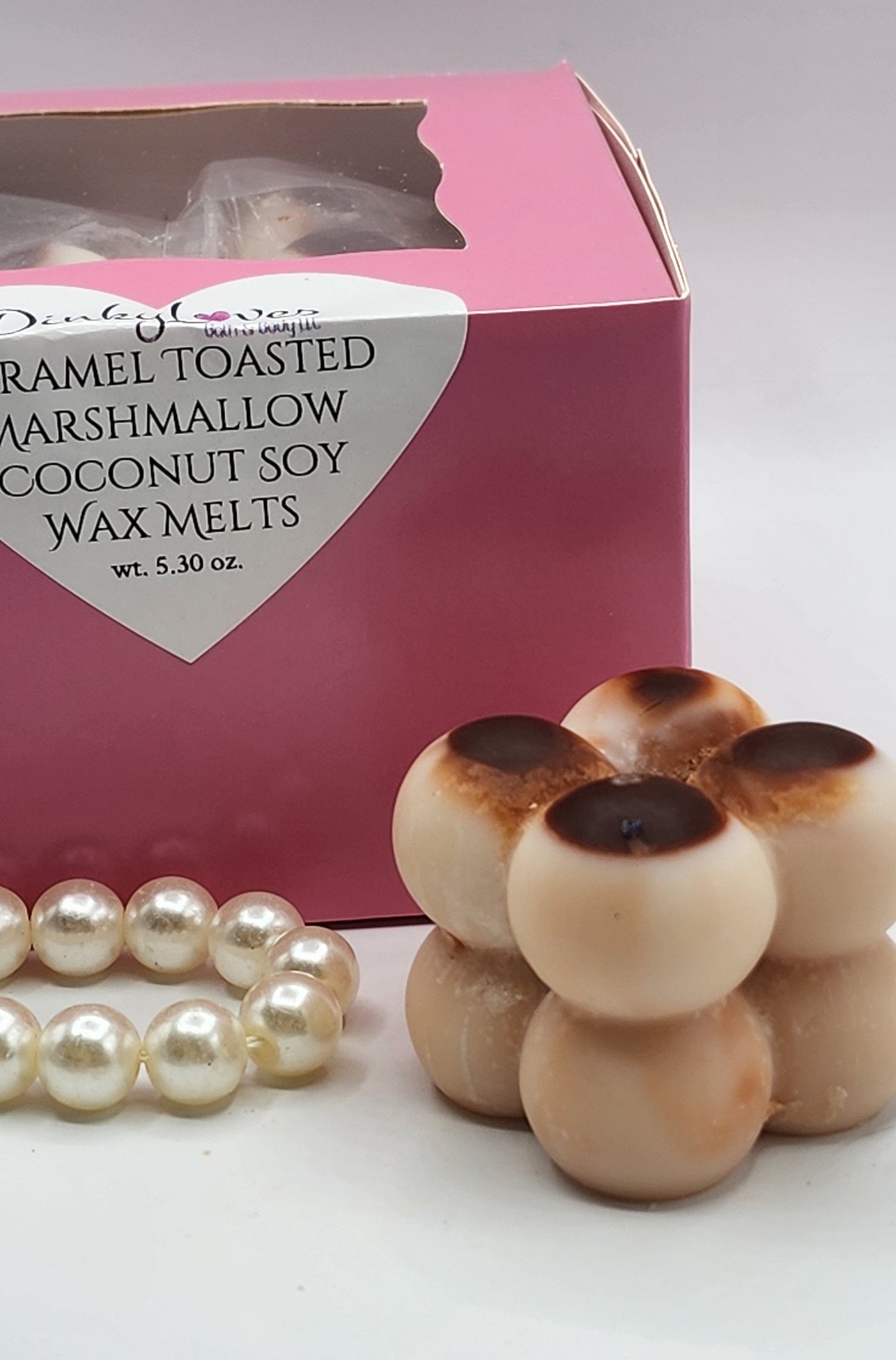 CARAMEL TOASTED MARSHMALLOW COCONUT SOY WAX MELT / WAX CUPCAKES / FAKE FOOD / WAX TARTS / WAX MELTS FOR WARMERS