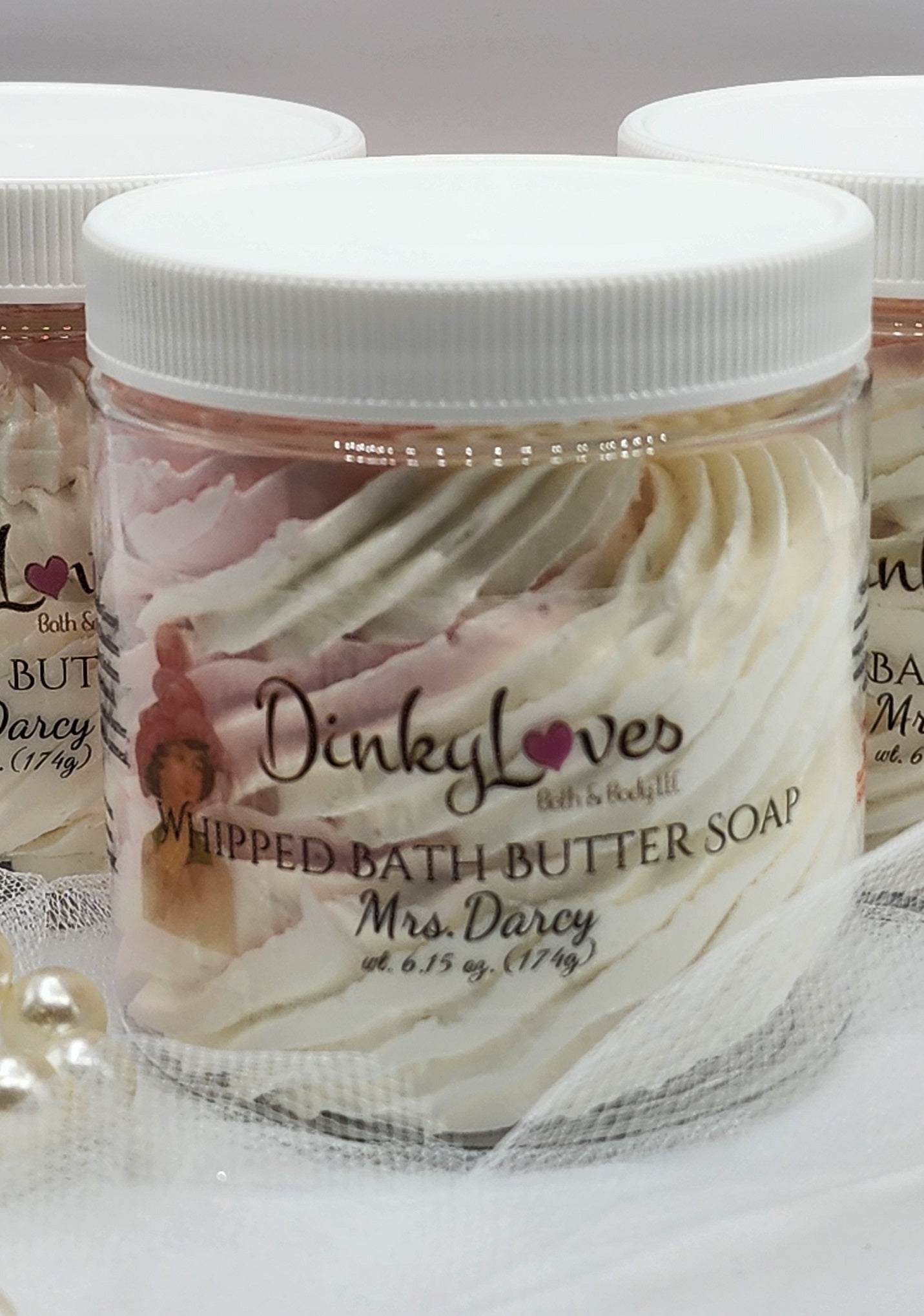 MRS. DARCY Whipped Bath Butter Soap / Gift Idea / Luxury Product / Cocoa Butter