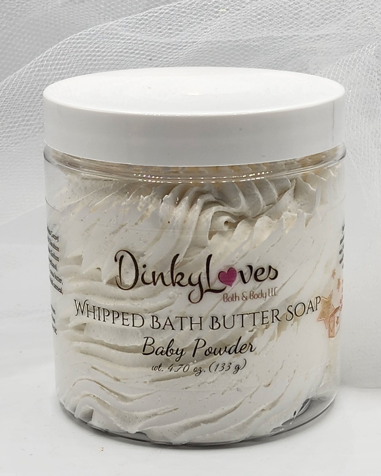 BABY POWDER Whipped Bath Butter Soap / Gift Idea / Luxury Product / Cocoa Butter