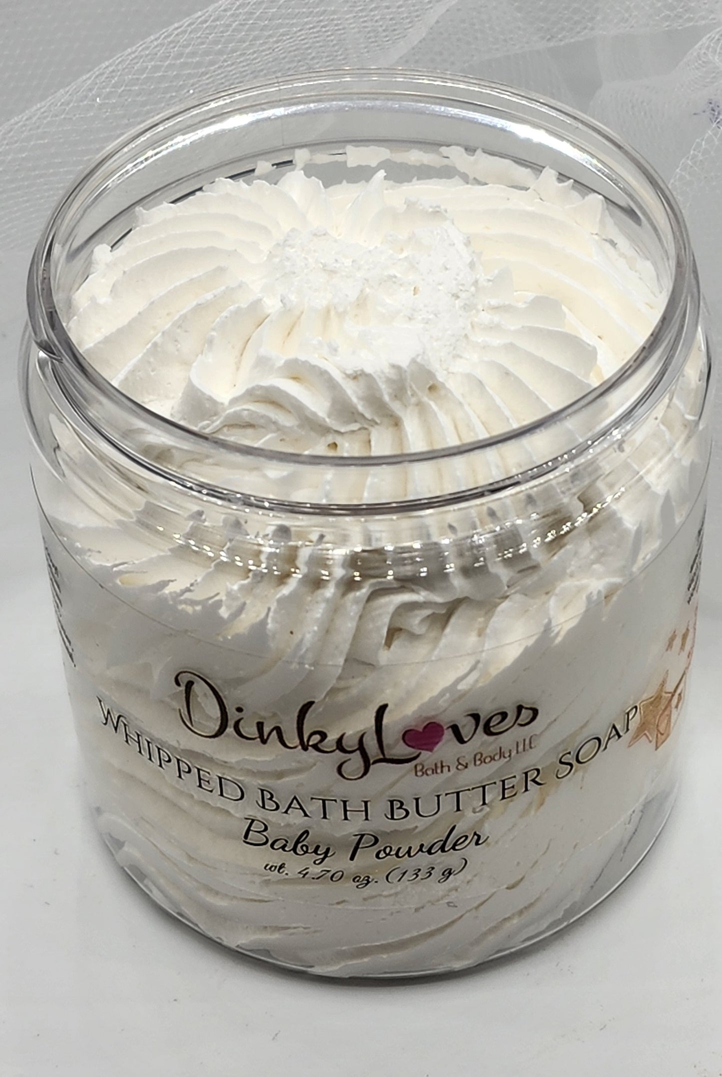 BABY POWDER Whipped Bath Butter Soap / Gift Idea / Luxury Product / Cocoa Butter