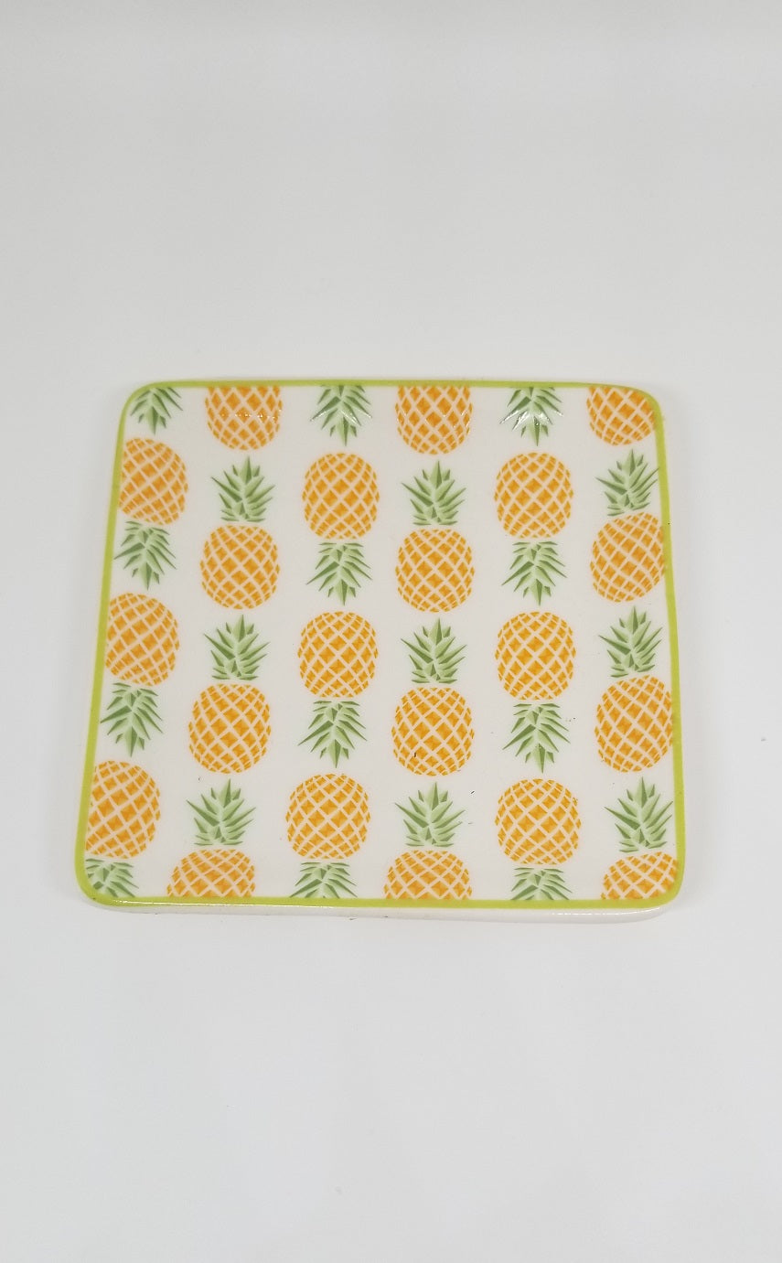Ceramic Pineapple Soap Dish