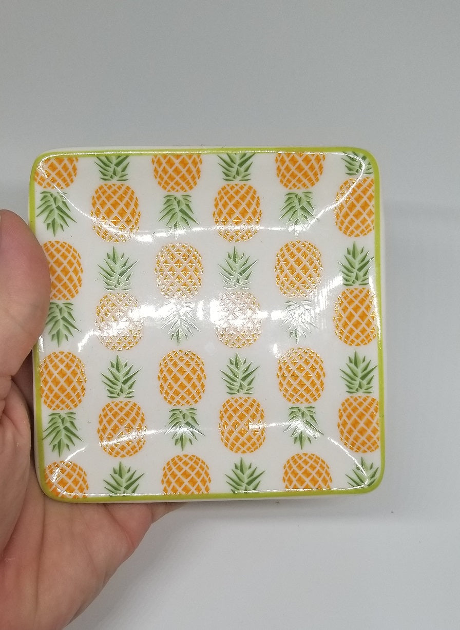 Ceramic Pineapple Soap Dish