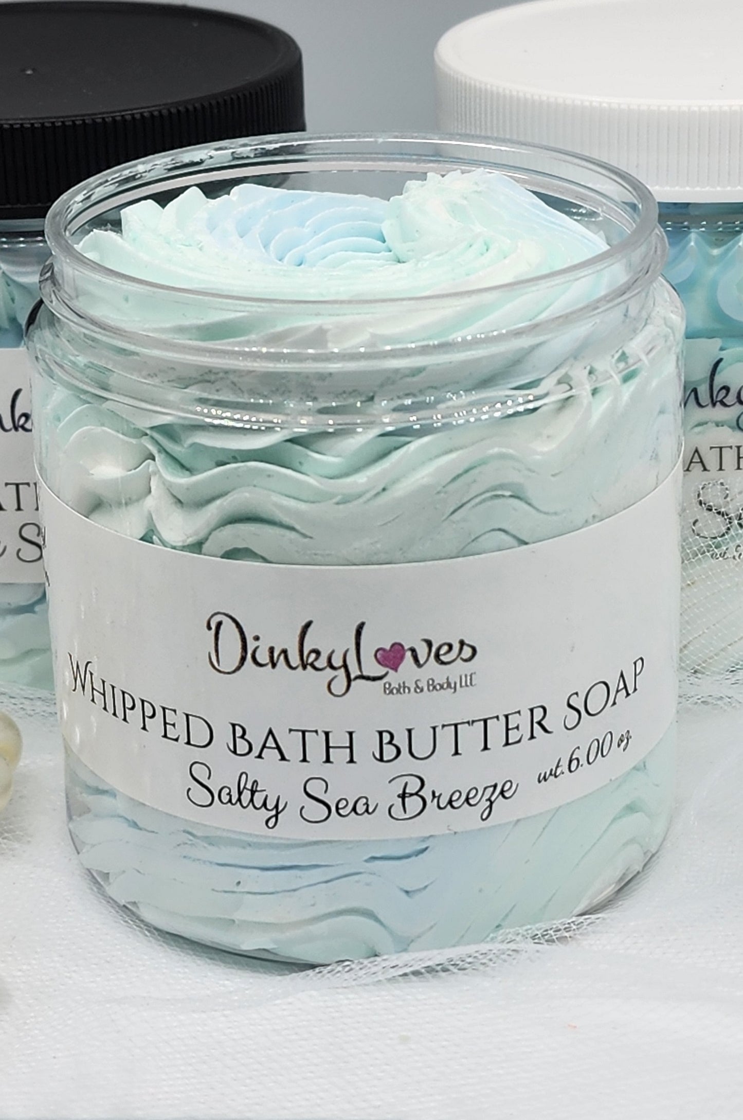 SALTY SEA BREEZE Whipped Bath Butter Soap / Gift Idea / Luxury Product / Cocoa Butter