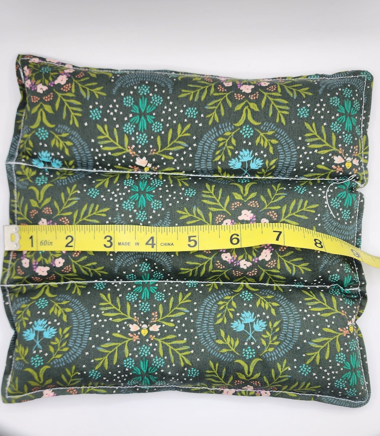 Floral Night Back & Belly Flaxseed Peppermint Pillow Aromatherapy Cold Pack / Hot Pack