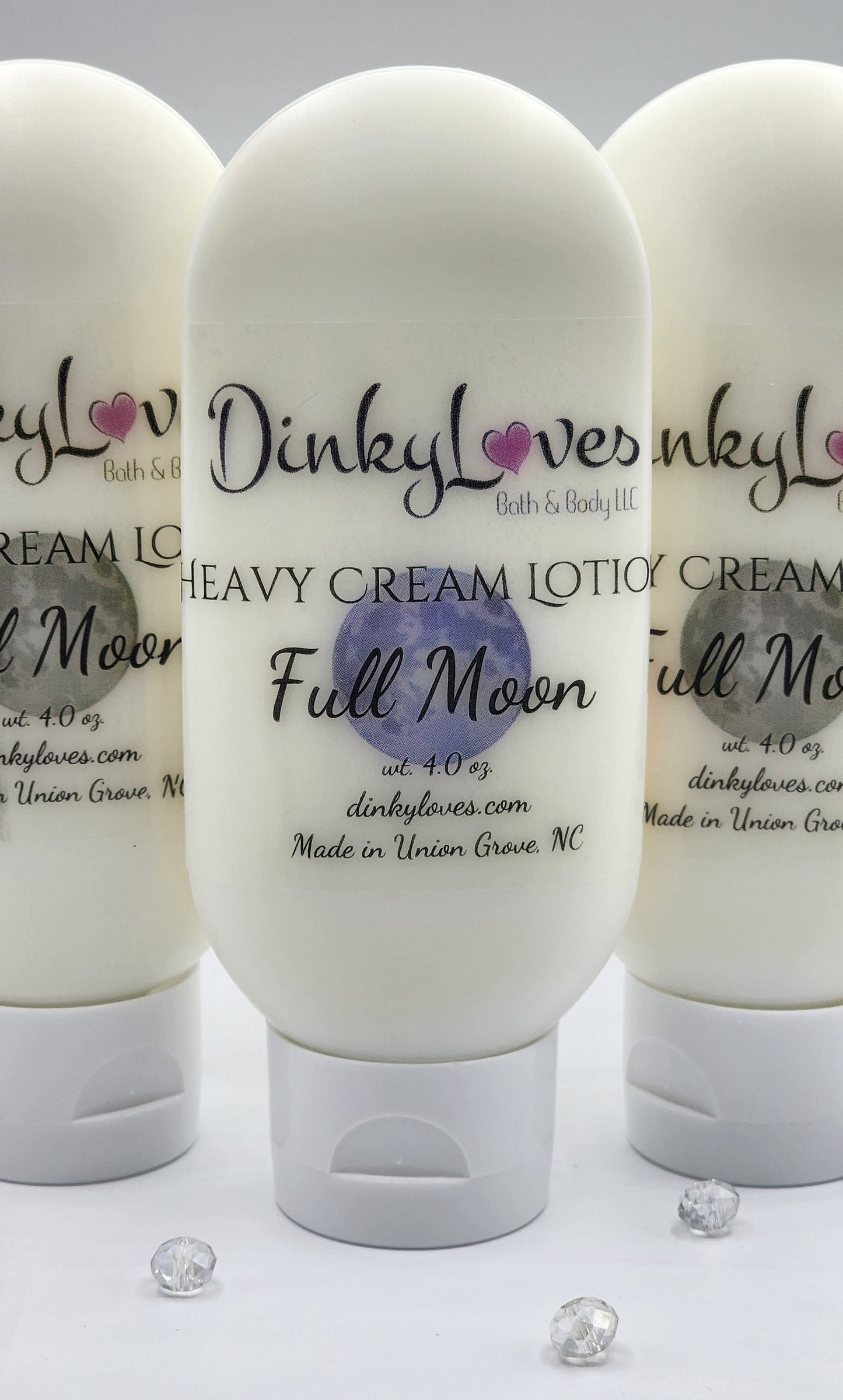 FULL MOON Heavy Cream Lotion / Handmade Lotion / Creamy Lotion / Purse Size Lotion