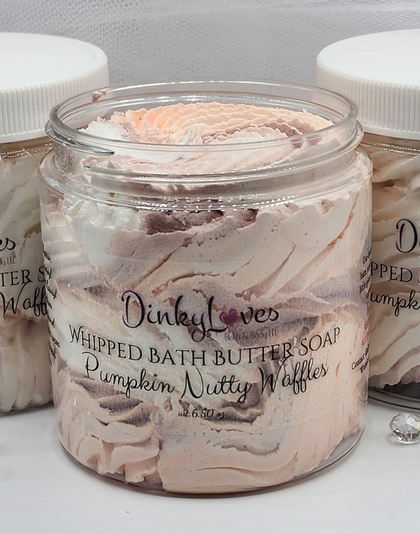 PUMPKIN NUTTY WAFFLES Whipped Bath Butter Soap / Gift Idea / Luxury Product / Cocoa Butter