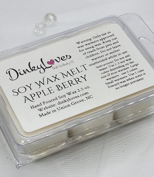 APPLE BERRY SOY WAX MELT / WAX MELTS / WAX TARTS / WAX MELTS FOR WARMERS