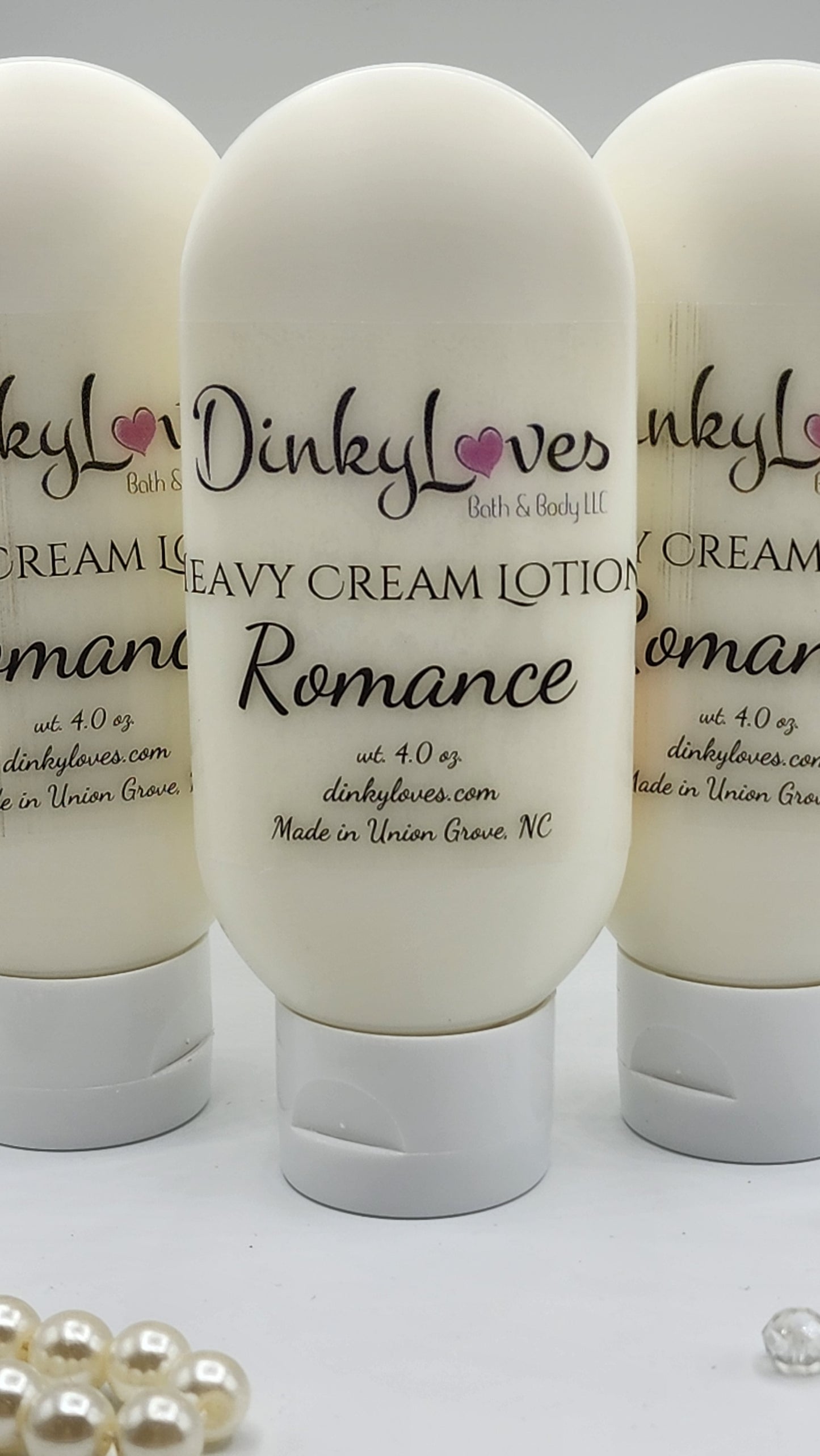 ROMANCE Heavy Cream Lotion / Handmade Lotion / Creamy Lotion / Purse Size Lotion