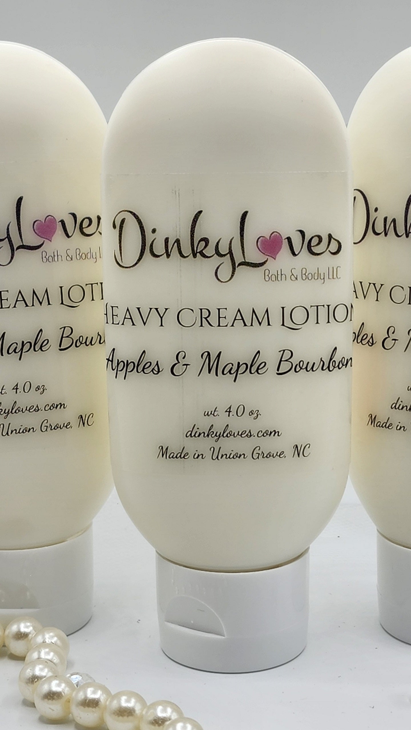 APPLES & MAPLE BOURBON Heavy Cream Lotion / Handmade Lotion / Creamy Lotion / Purse Size Lotion