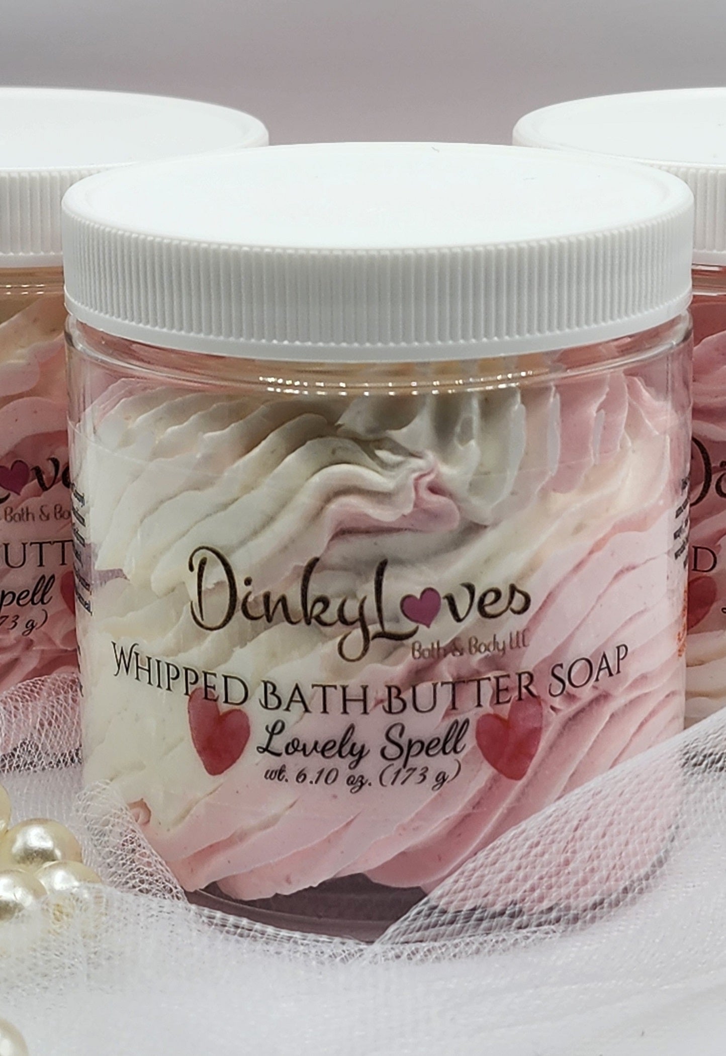 LOVELY SPELL Whipped Bath Butter Soap / Gift Idea / Luxury Product / Cocoa Butter