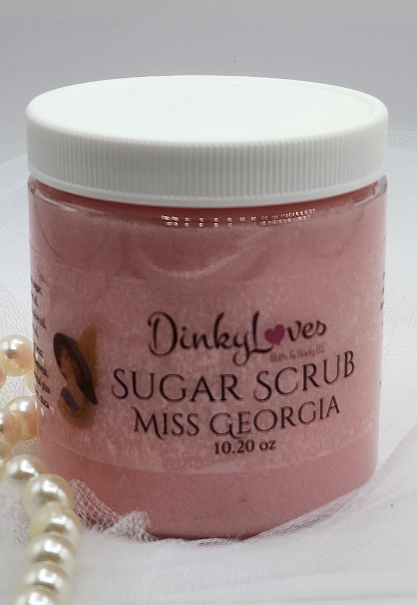 MISS GEORGIA / Sugar Scrub / Unique Gift Idea / Handmade Sugar Scrub