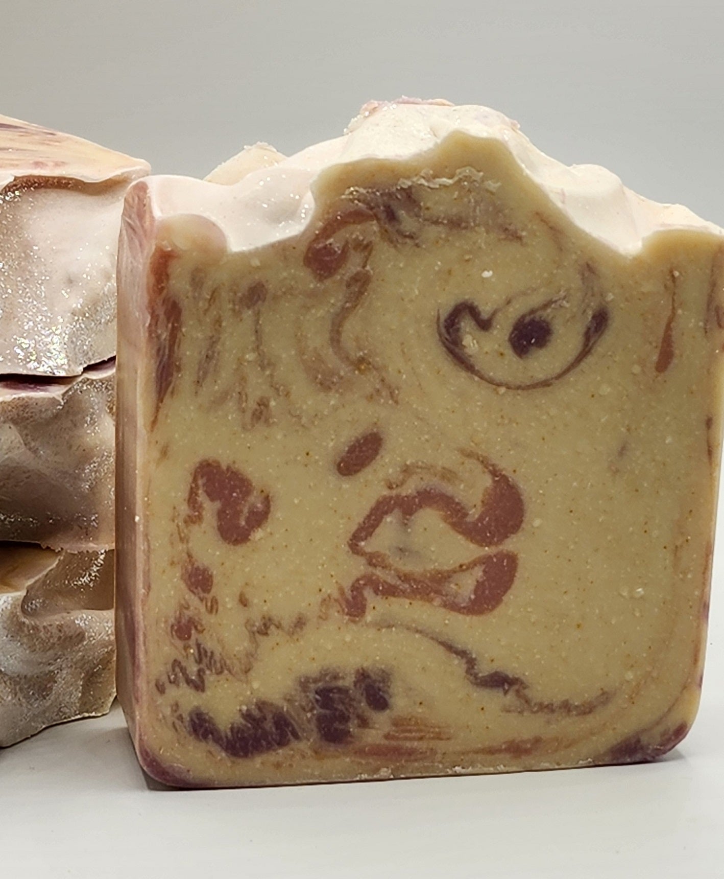 LOVELY SPELL /  Bar Soap / Gift Soap / Gift Idea / Handmade Soap / Cold Process GOAT'S Milk Soap / Yogurt / Honey / Oatmeal  Soap