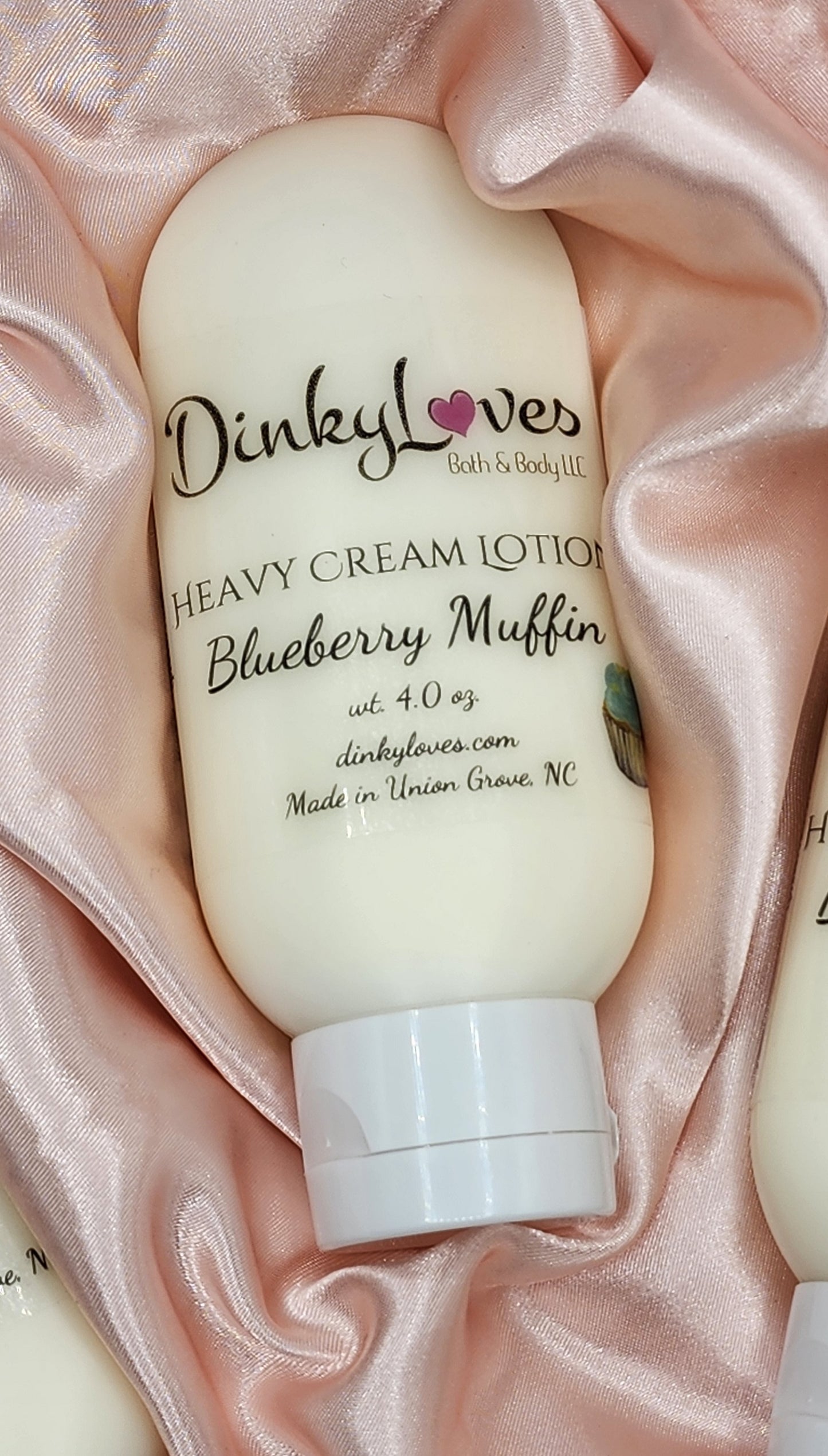 BLUEBERRY MUFFIN Heavy Cream Lotion / Handmade Lotion / Creamy Lotion / Purse Size Lotion