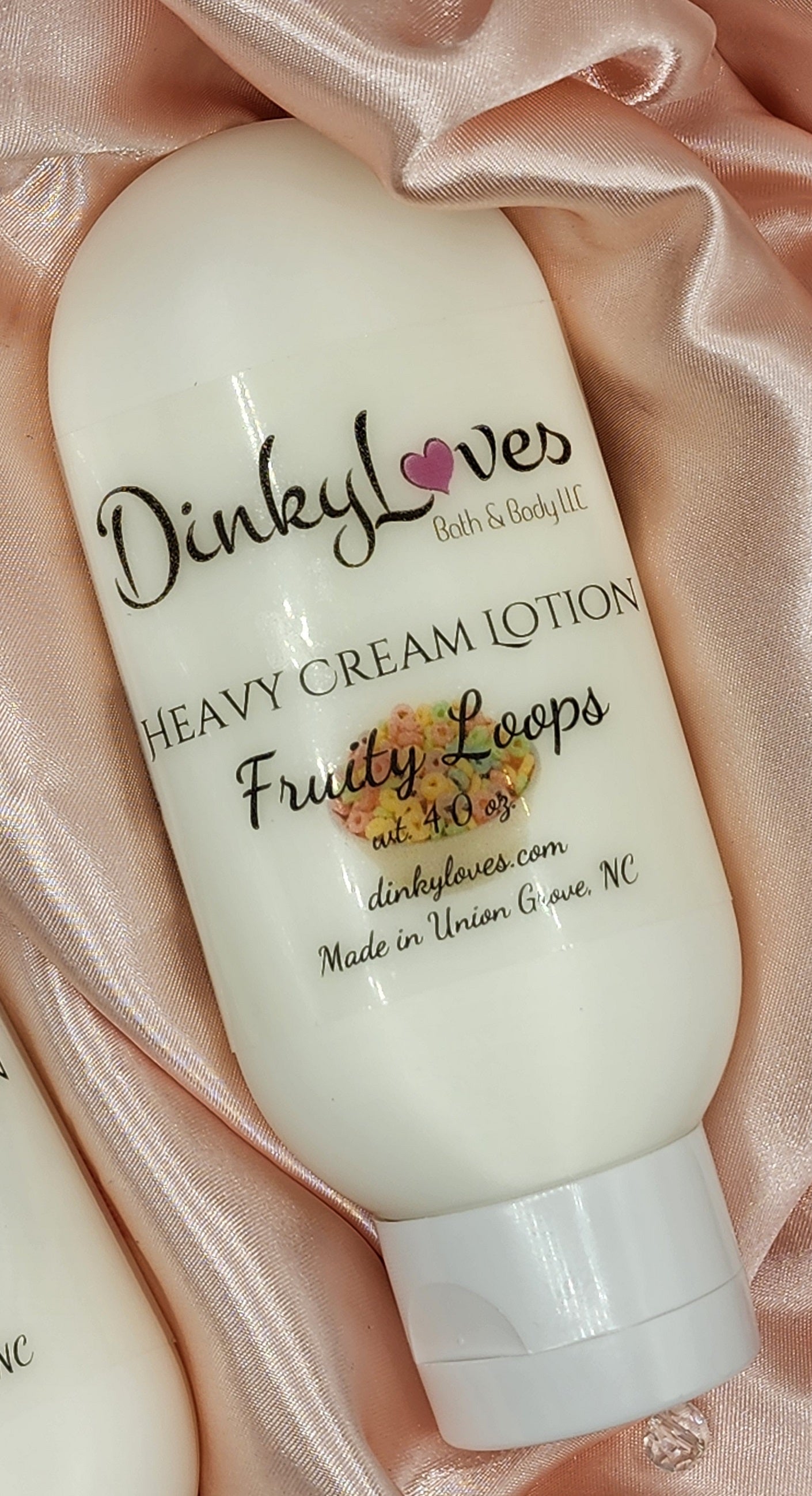 FRUITY LOOPS Heavy Cream Lotion / Handmade Lotion / Creamy Lotion / Purse Size Lotion