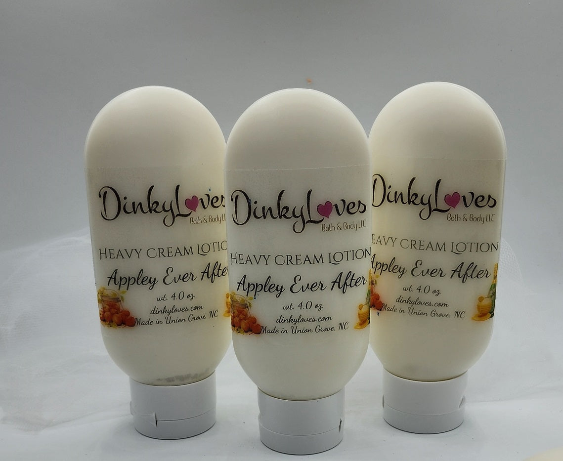 APPLEY EVER AFTER Heavy Cream Lotion / Handmade Lotion / Creamy Lotion / Purse Size Lotion