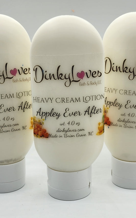 APPLEY EVER AFTER Heavy Cream Lotion / Handmade Lotion / Creamy Lotion / Purse Size Lotion