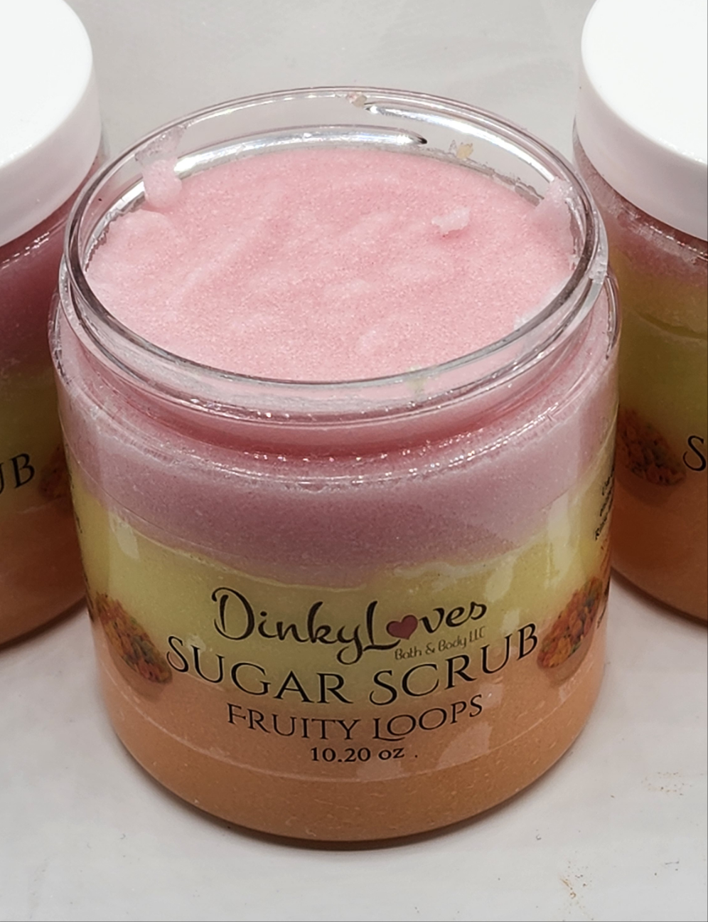 FRUITY LOOPS / Sugar Scrub / Unique Gift Idea / Handmade Sugar Scrub