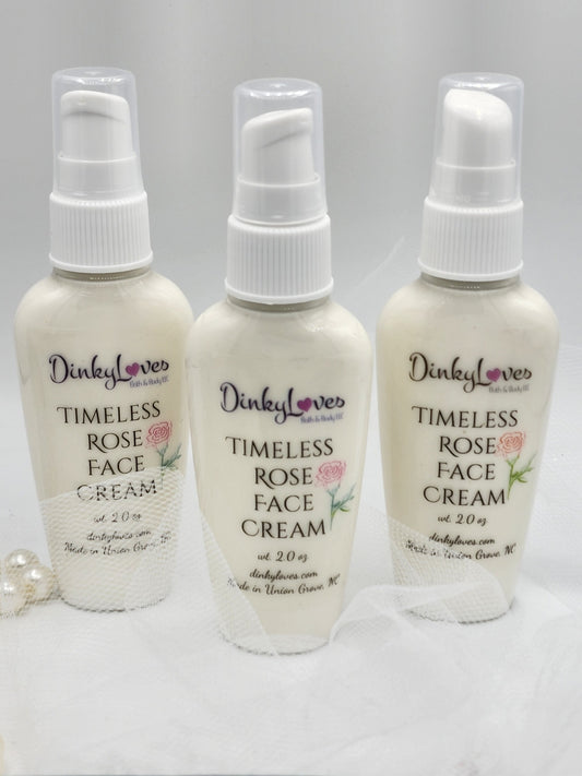 TIMELESS ROSE FACE Cream / Unique Gift Idea / Silky Face Creams / Hand Crafted Face Cream